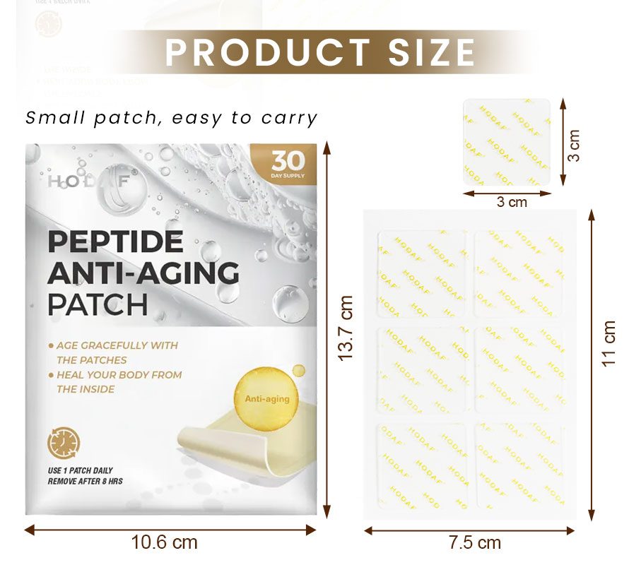 Peptide Anti Aging Patch features