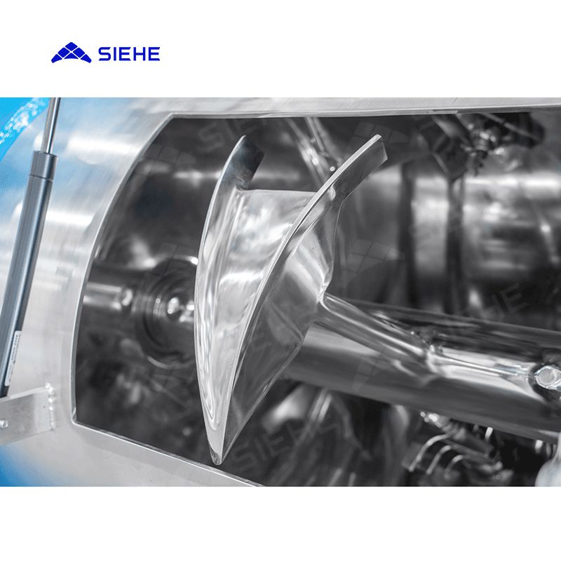 Surfactants Detergents Solid Powder Additives 150T Per Day Production Equipment Horizontal Plough Multi-Phase Blending Mixer