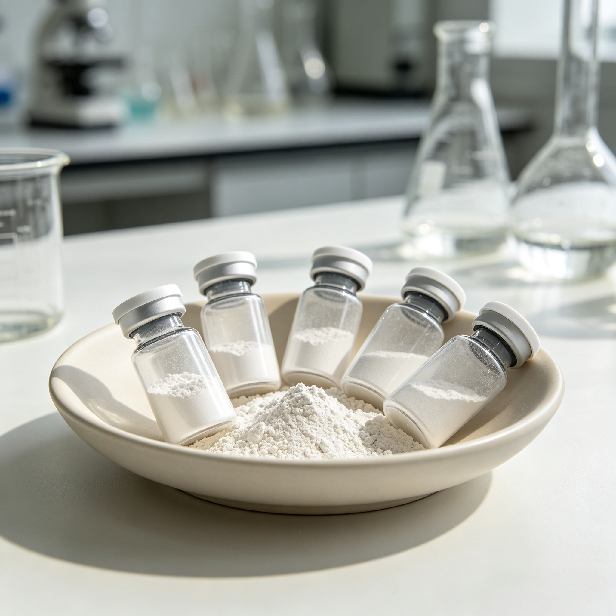 High Content NAD 1000mg Cosmetic Powder 99% Purity White Lyophilized Powder Syntheses Material Intermediates