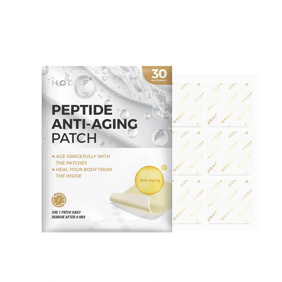2025 New Product Natural Ingredients Transdermal Peptid Anti-aging Patch Topical Antioxidant Patches for Women OEM ODM