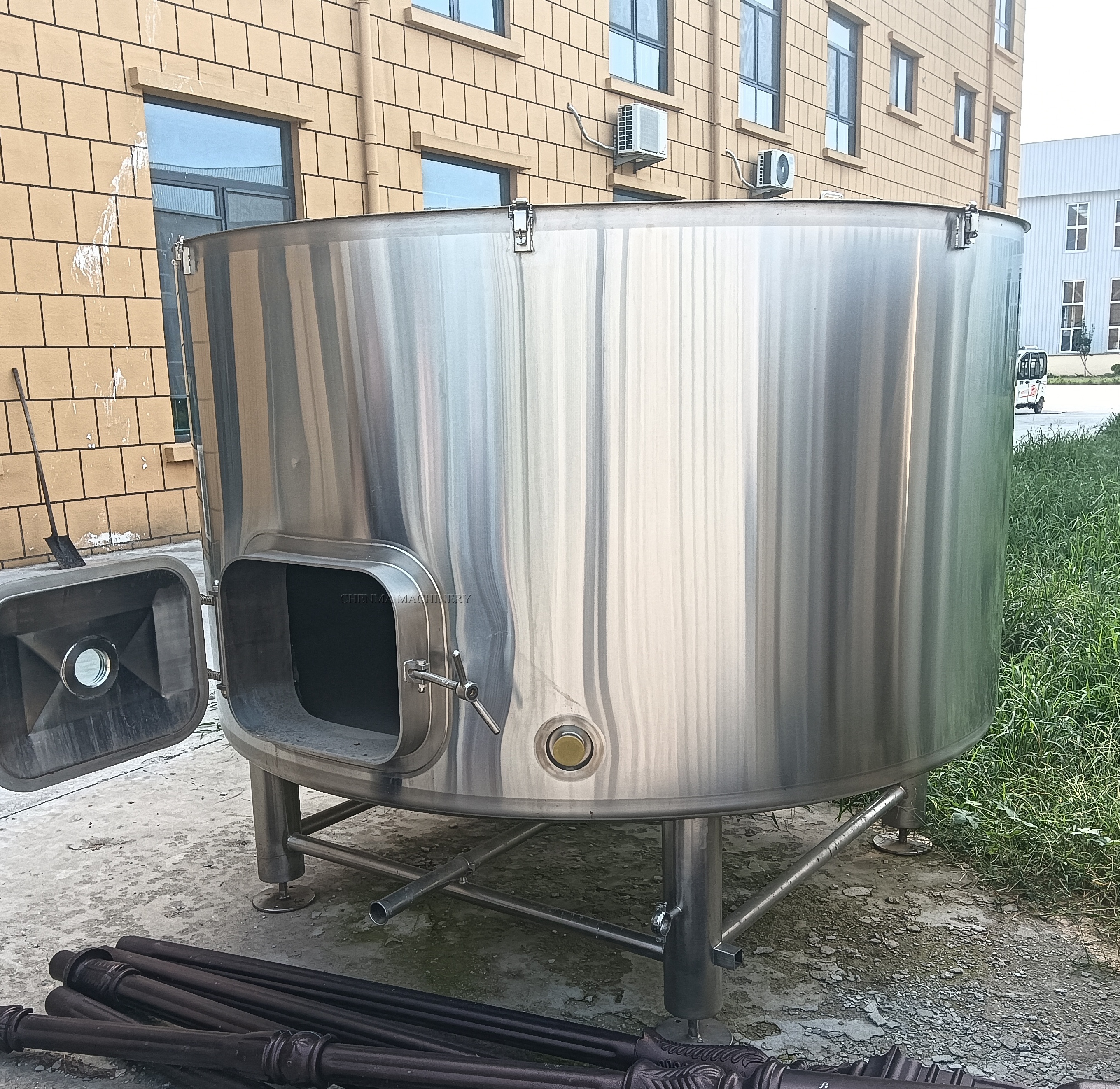 Stock Kombucha Open Fermenter Reduced Price Treatment Used Manufacturing Plant Farm ISO Certified Pump.Core Equipment Fermenting