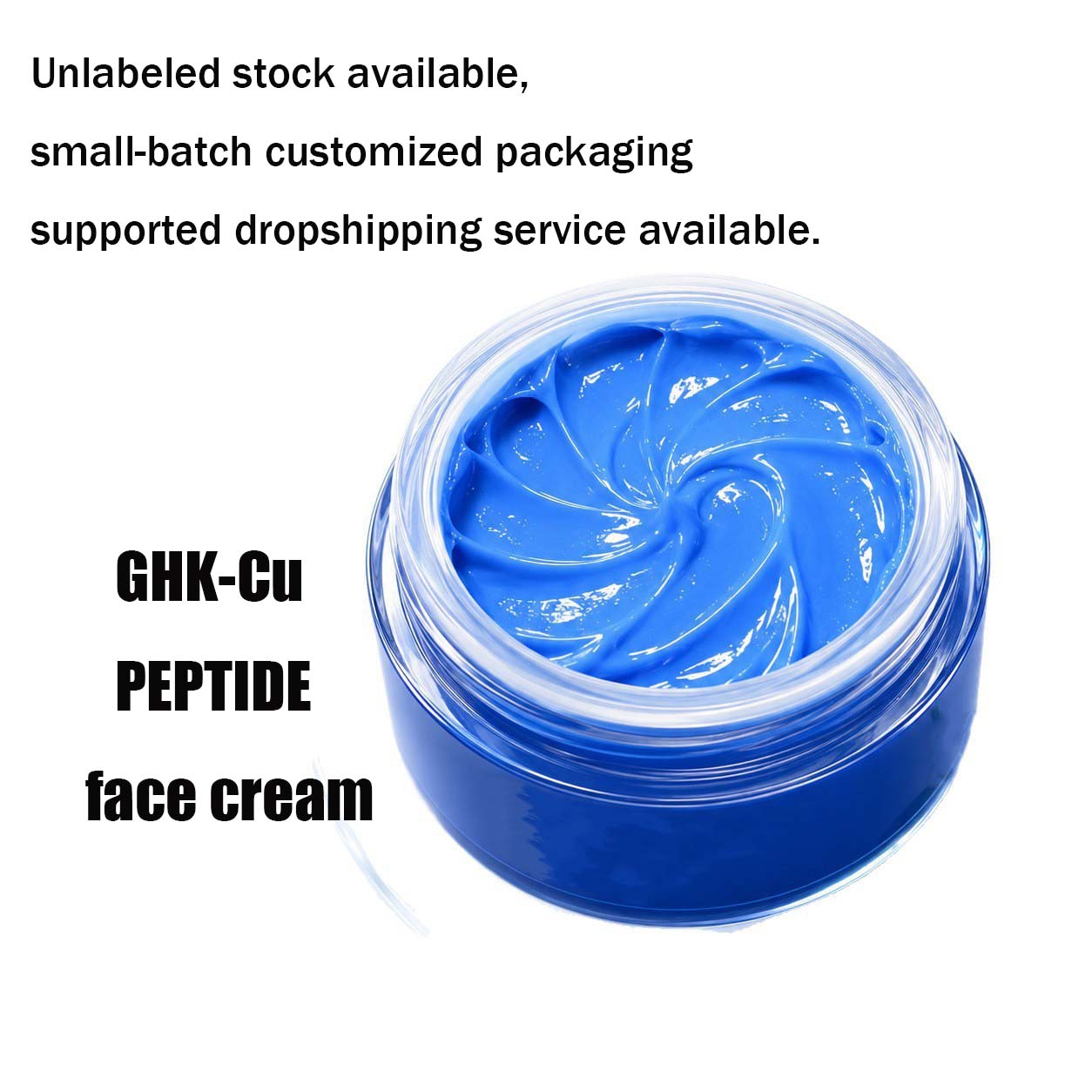 Unbranded GHK-Cu Peptide Serum Ampoule Anti-Aging Lifting Firming,Small Batch ODM Private Label &amp; Dropshipping Supported