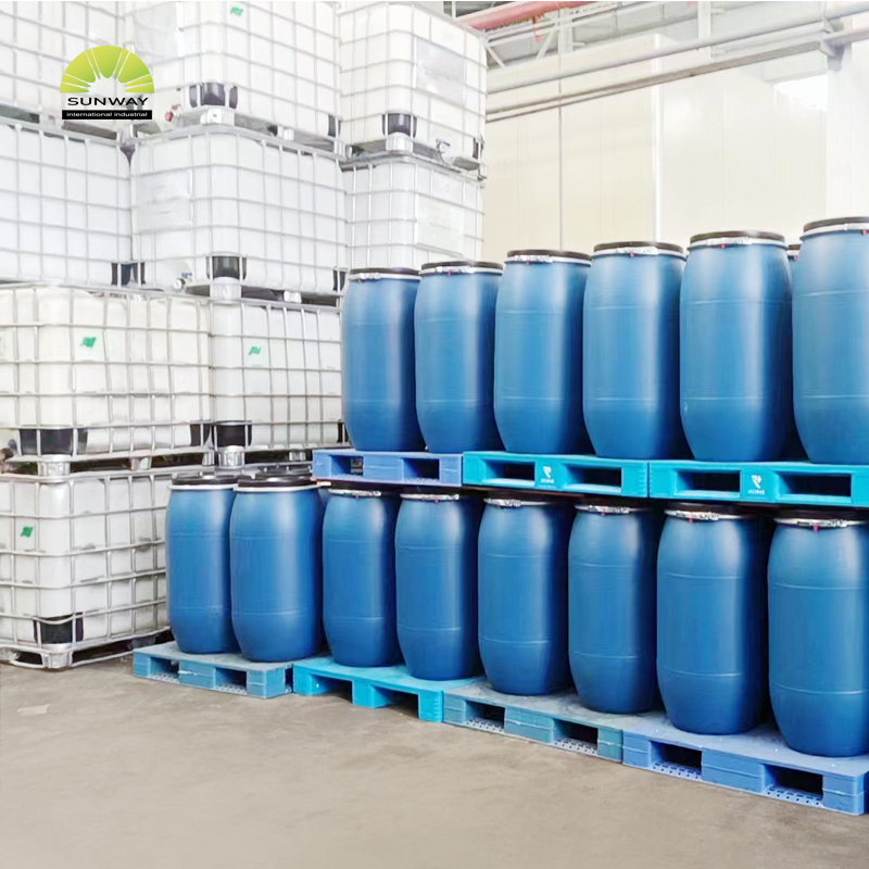 SUNWAY Hot Sale Detergent Grade Surfactants Raw Materials Sodium Lauryl Ether Sulfate SLES 70% N70 White/Light Yellow Paste Hair