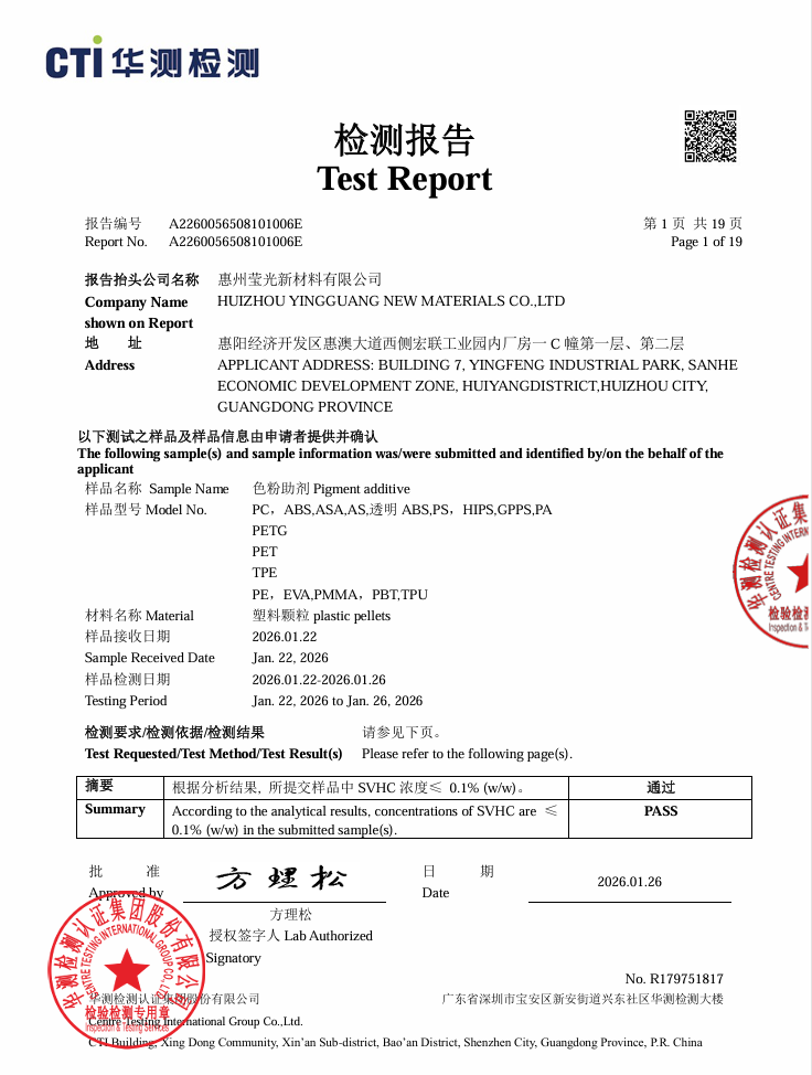 Product certification 2