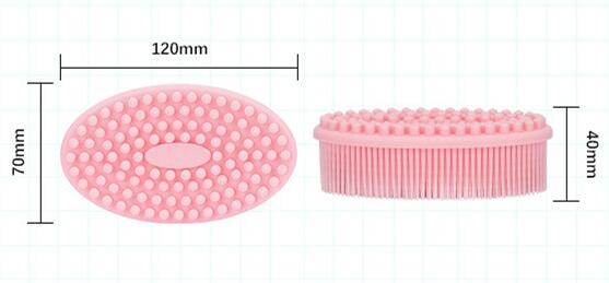 Exfoliating Silicone Body Scrubber Easy to Clean,Long Lasting,More Hygienic,Exfoliating Silicone Scrubber