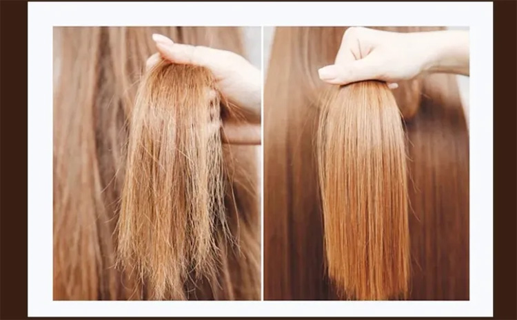 Hydrolyzed Keratin Material Display