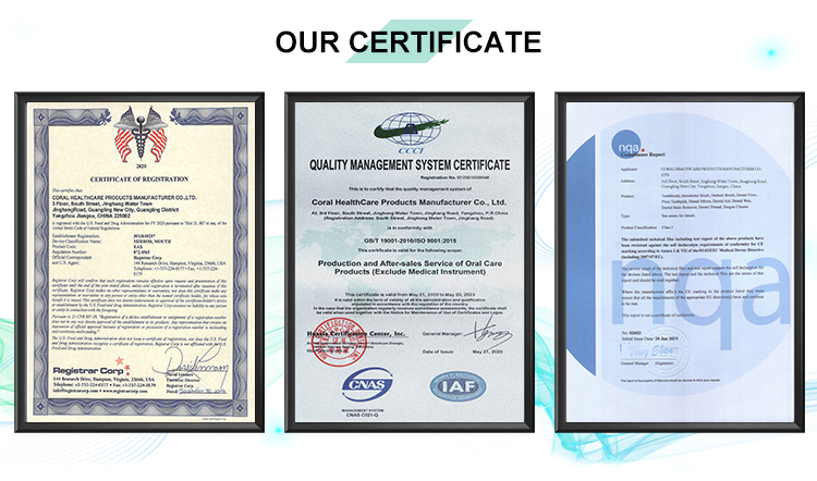 Certifications Display