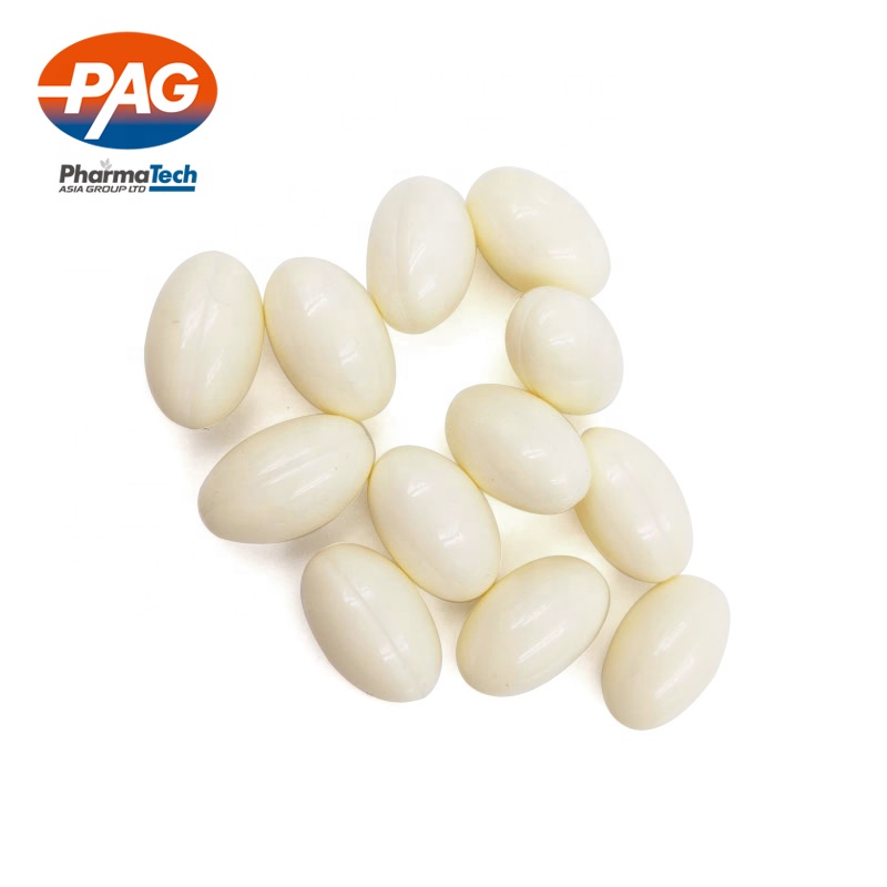 Food Grade Vitamina Biotin Coconut Oil Softgel Capsule For Hair Nail And Skin
