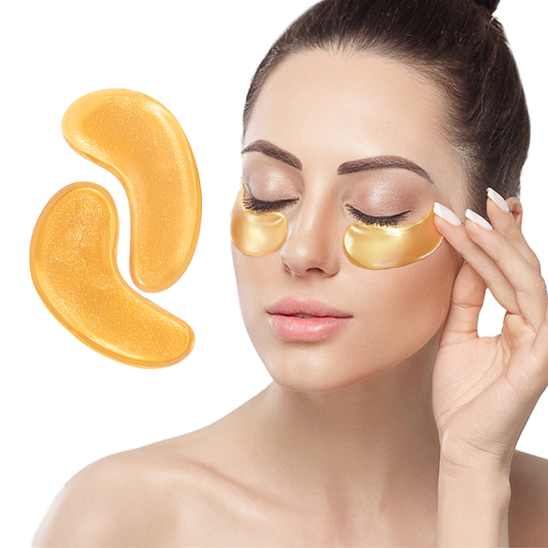 Collagen &amp; Organic Anti-Wrinkle Under Eye Patches With Anti-Puffiness &amp; Dark Circles Gel Sheet Mask (OEM Customizable)