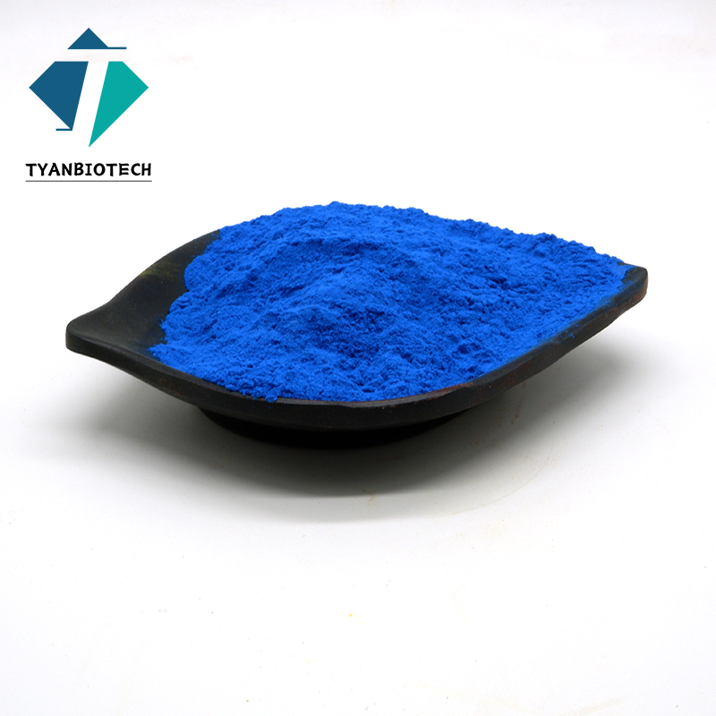 High Quality 99.9% Organic Copper Peptide Powder AHK/GHK Cu For Skin Care