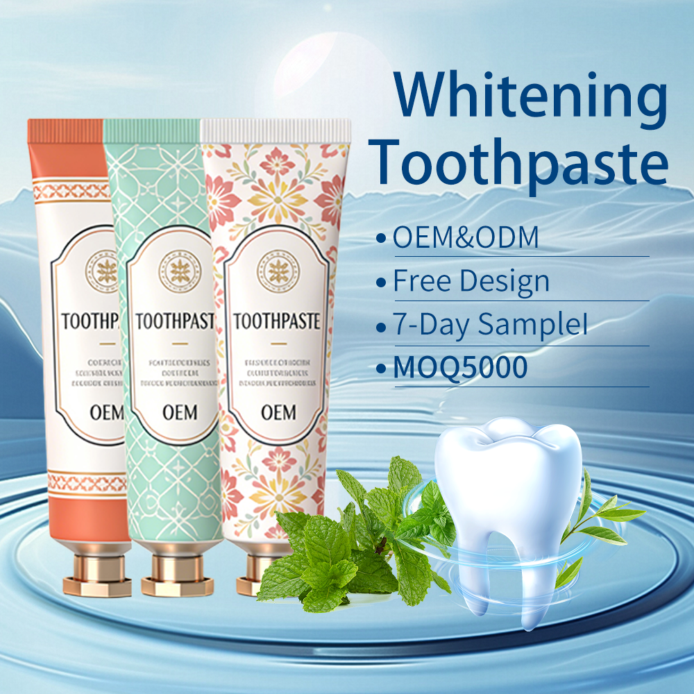 Custom Toothpaste Nano Hydroxyapatite, Whitening - Fluoride Free Herbal Ingredients Oral Care Tools Fresh Mint Flavor