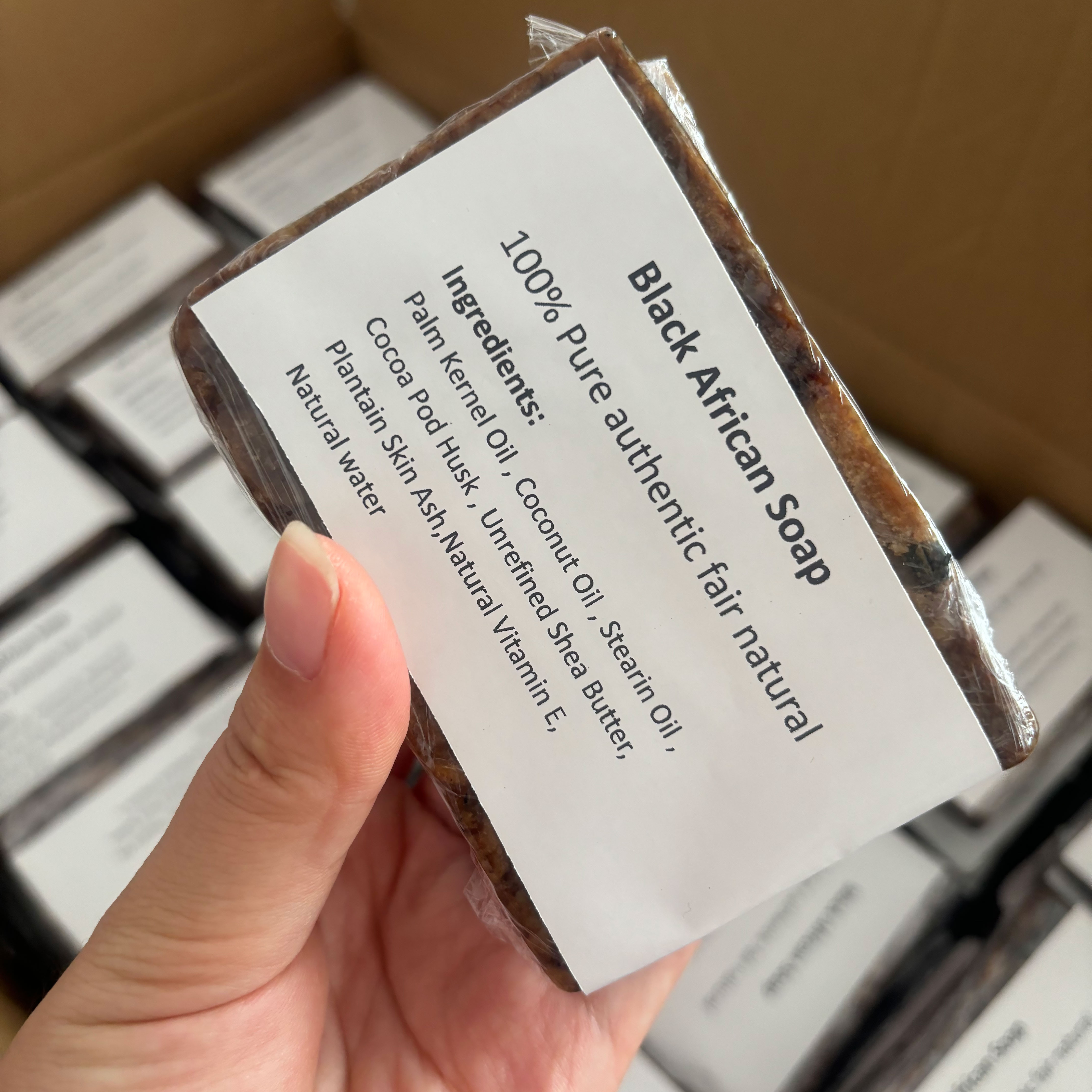 Manufacturing Black African Soap Skin Care Deep Cleansing Dark Spot Remover Beauty Brightening Bleaching Facial Body Soaps 100g