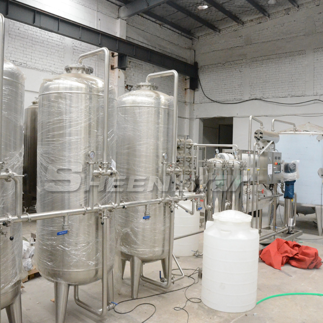 Factory Price Drinking Water Treatment Equipment / RO Uv Water Filter System / Deep Well Water Purification Plant