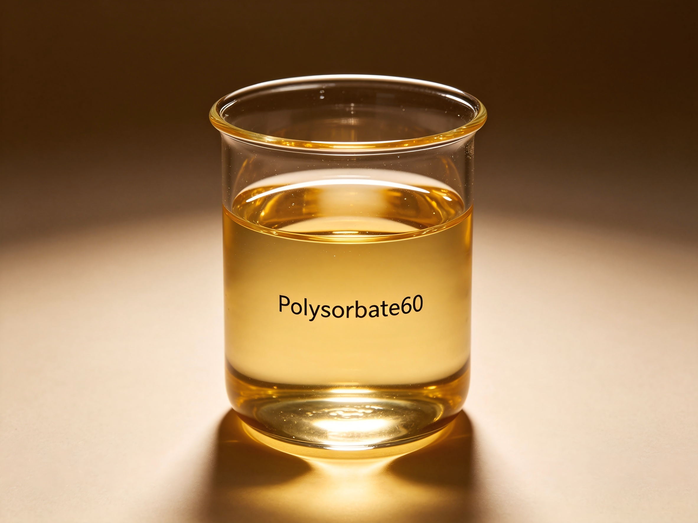 Bakery Dairy Beverage Plant-Based Polysorbate 60 Food Cosmetic Grade CAS9005-67-8 Emulsifier 99% Purity Nonionic Topfine