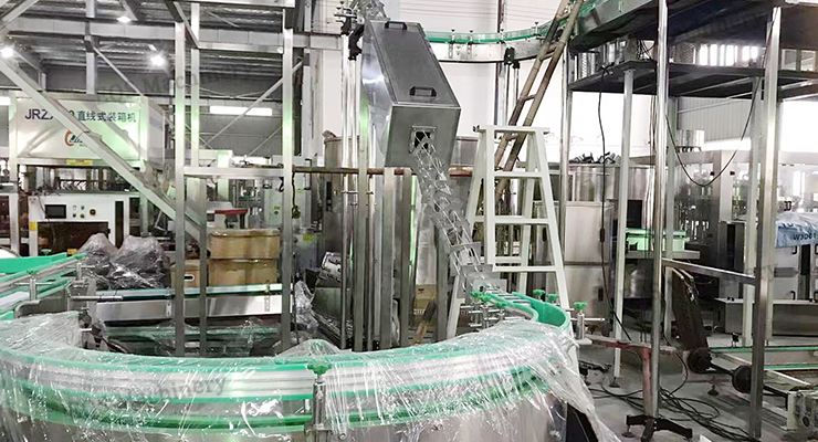 Can Washer Before Beer Filling Machine