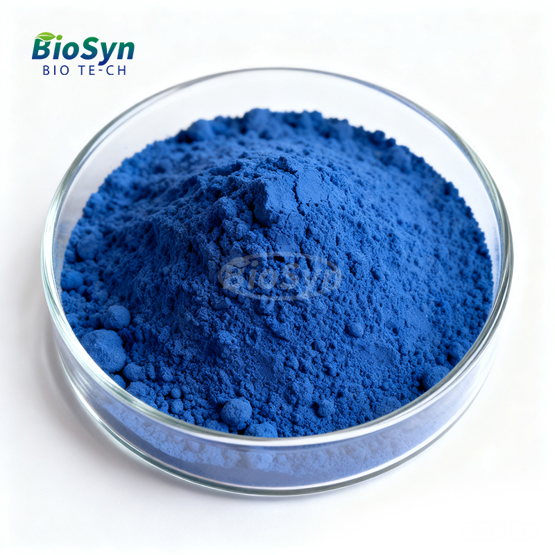 BioSyn Supply High Quality Cosmetic Ingredients Copper Peptide Powder Ghk-Cu