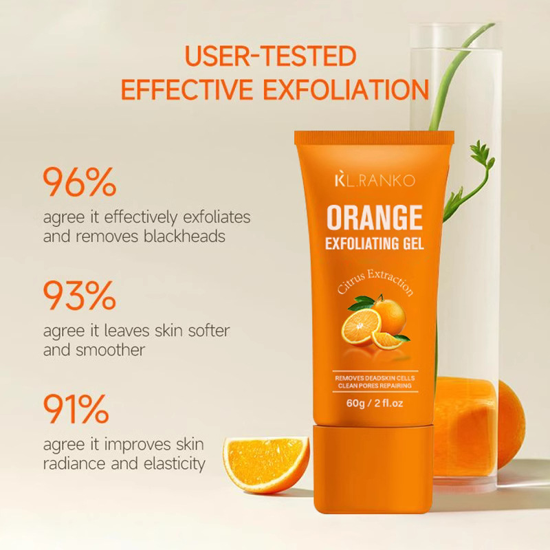 Latest Organic Ingredient Vitamin C 60g Facial Exfoliating Gel Korean Skin Care Product