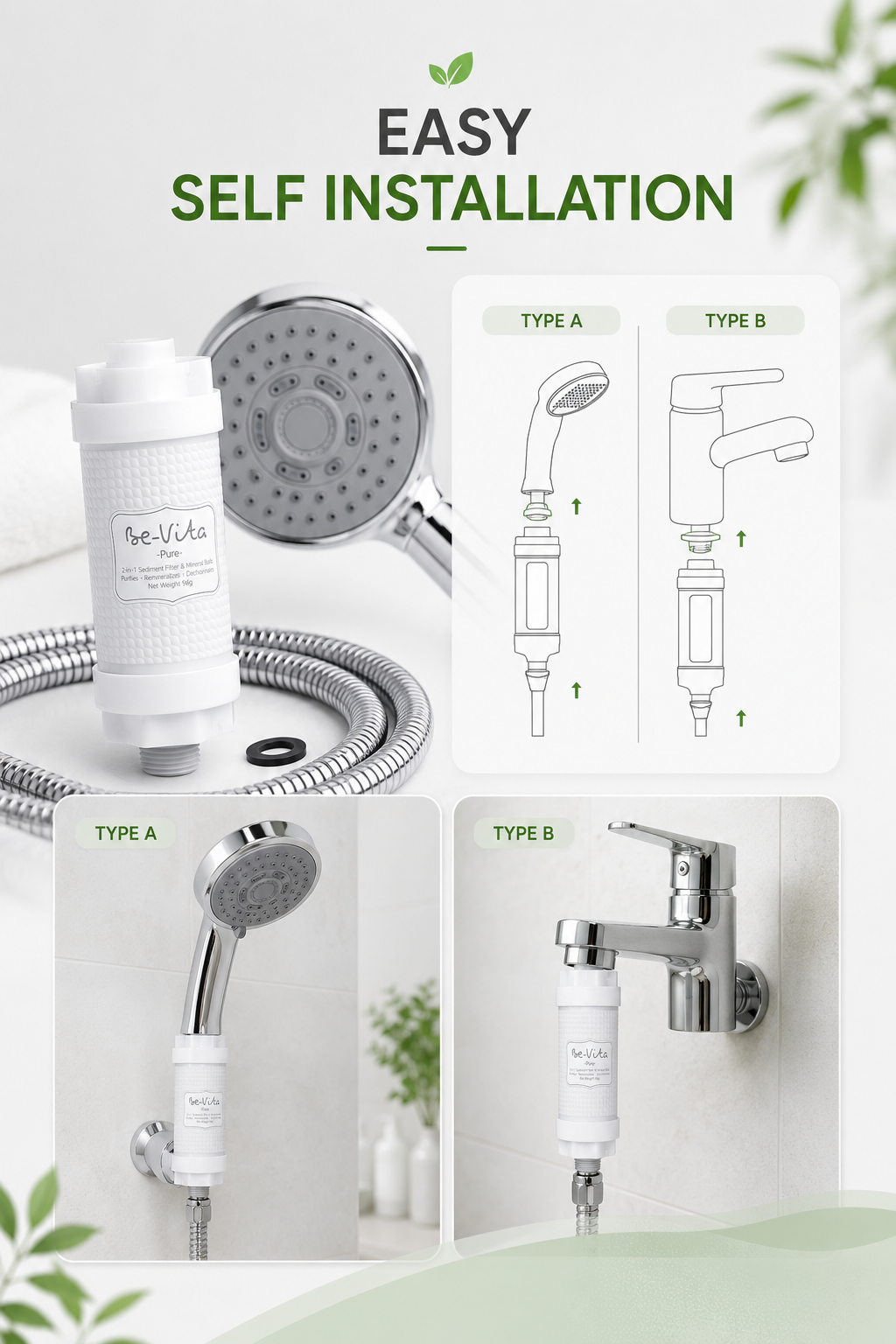 Be-Vita Pure Installation