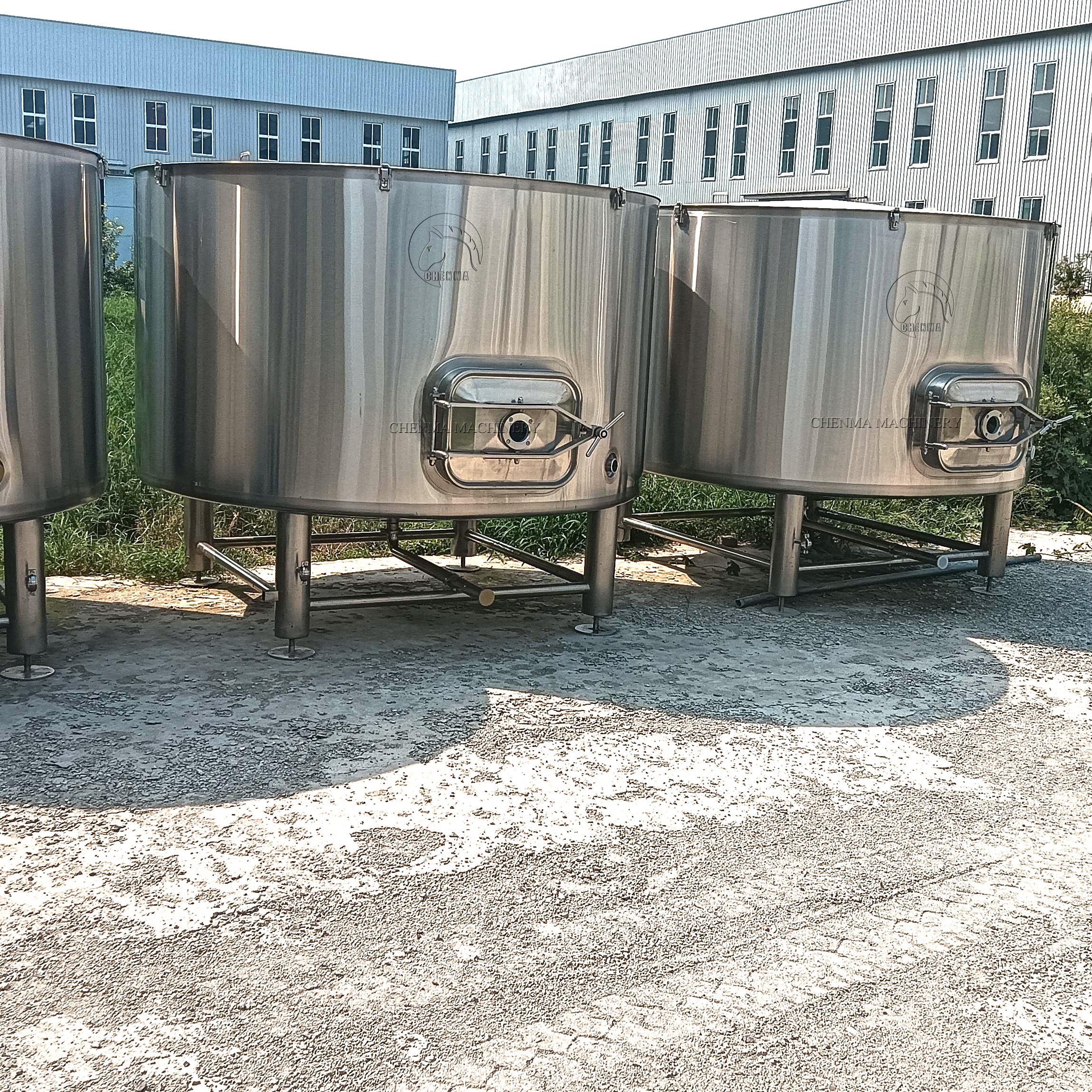 Stock Kombucha Open Fermenter Reduced Price Treatment Used Manufacturing Plant Farm ISO Certified Pump.Core Equipment Fermenting