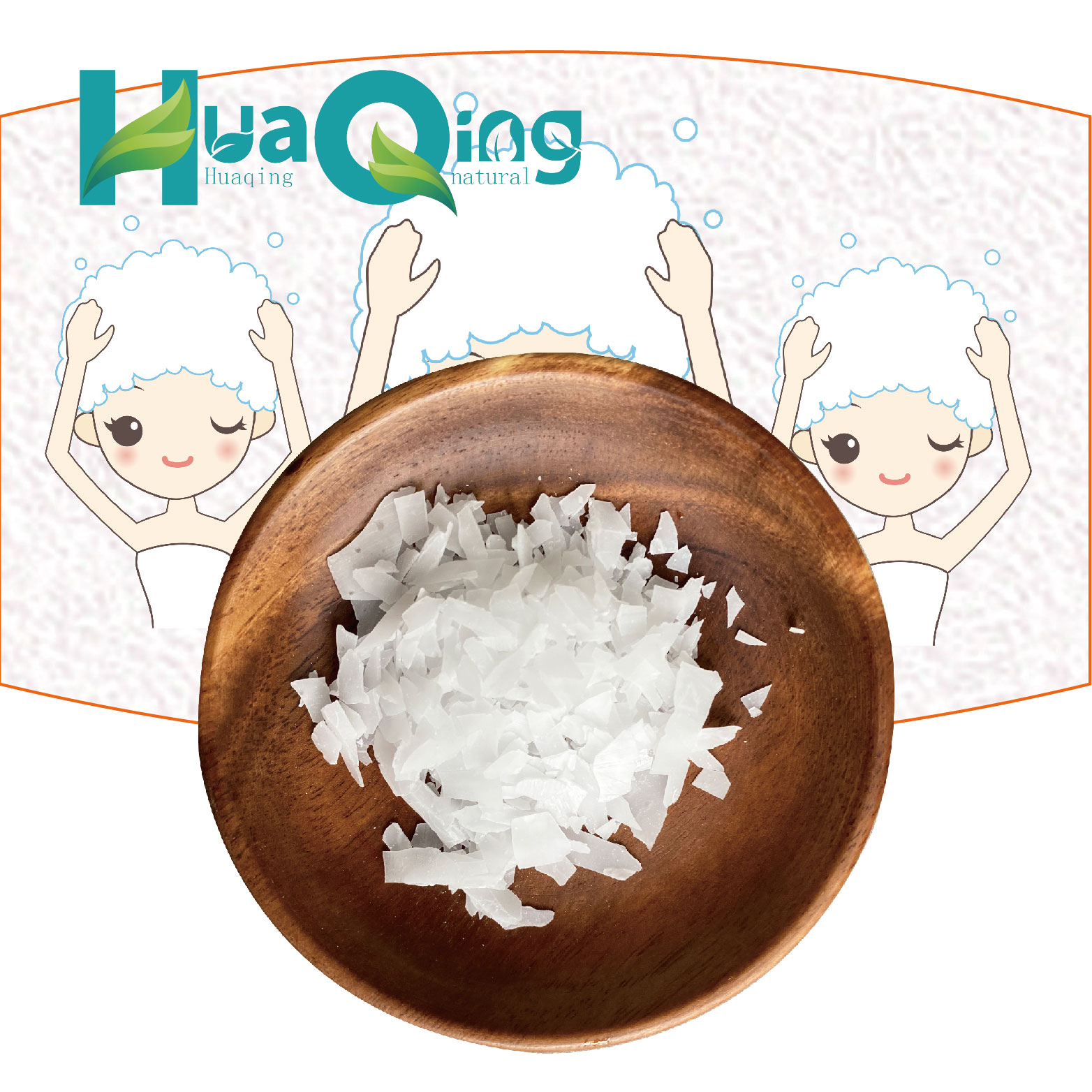 BTMS 50 Emulsifying Hair Care Surfactant Raw Material Hair Conditioner BTMS50