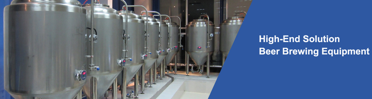 Turnkey Project Industrial Beer Production Plant Beer Brewing Equipment