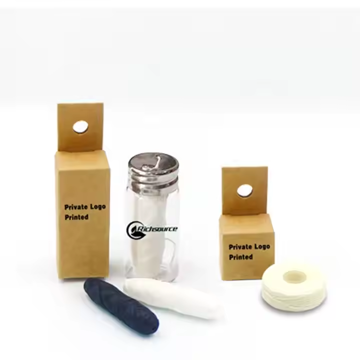 Vegan Natural Candelilla Wax Floss Custom Packaging Low MOQ Mint Flavor Biodegradable PLA Bamboo Charcoal Floss Boxed