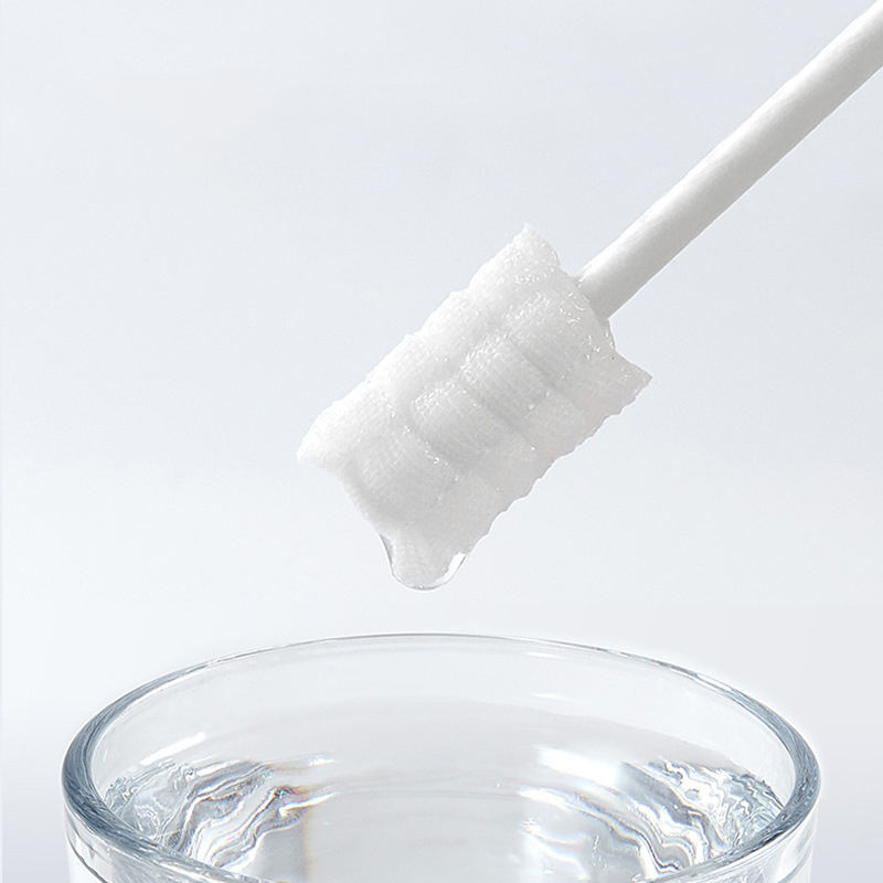 Top Quality Factory Supply OEM Baby Brush Tongue Cleaner Soft Paper Rod Infant Oral Cleaning Swabs Baby Gauze Toothbrush