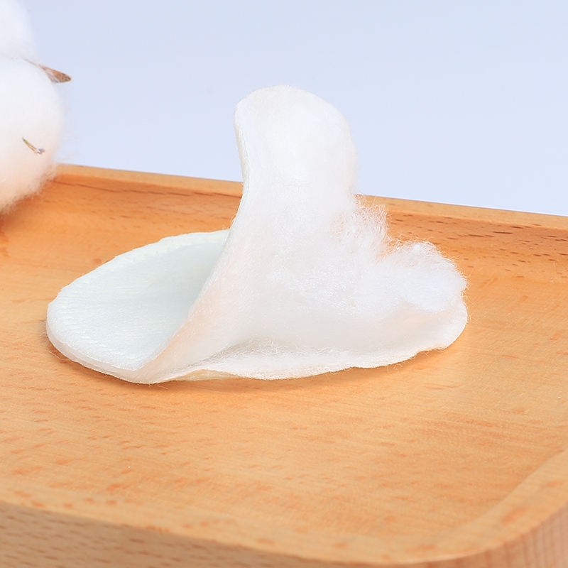 Free Sample Face Cleaning Disposable Thin Facial Organic Cosmetic Makeup Remover Cotton Pads