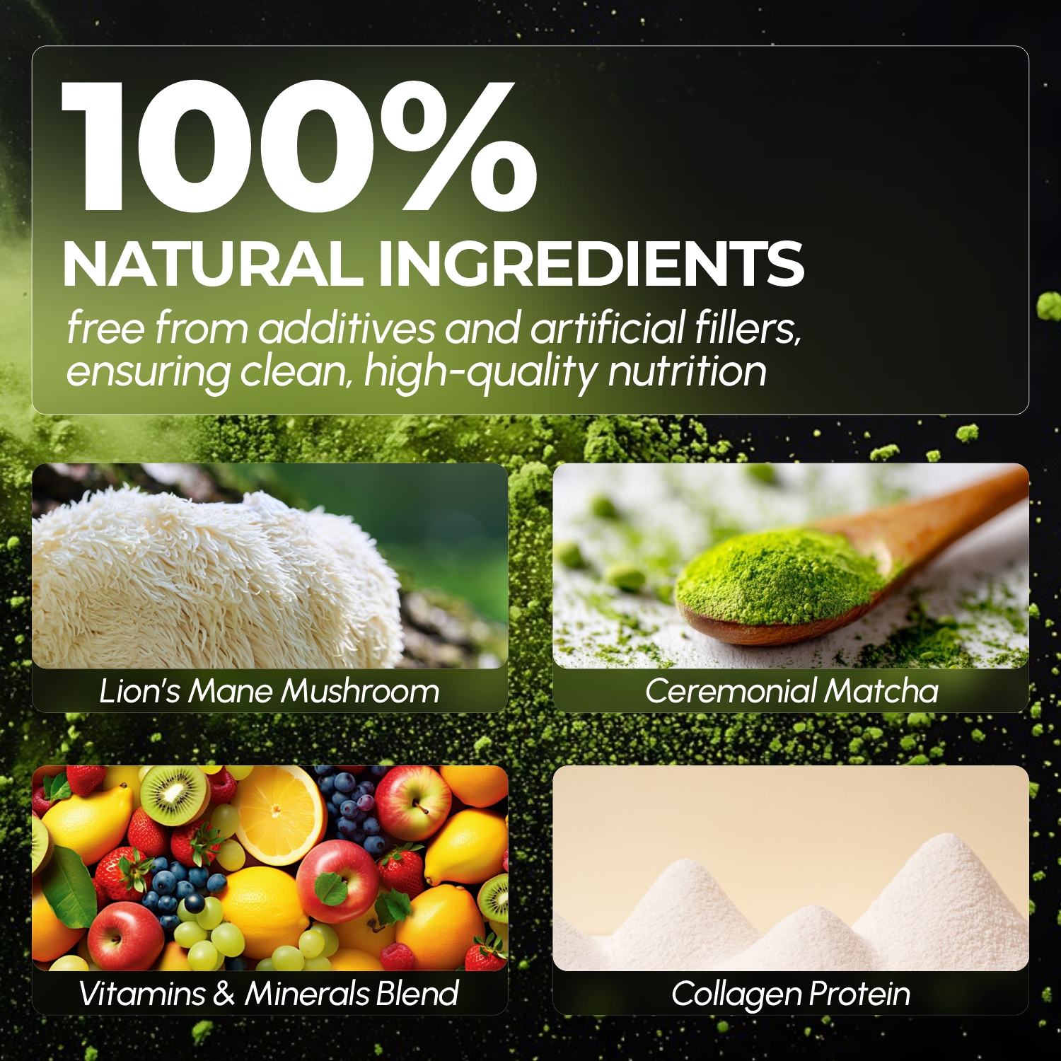 OEM Marine Collagen Peptides Powder 5000mg Skin Glow Hair Nails 300g Hydrolyzed Collagen ANTI-Aging Hair Nails Mactcha Powder
