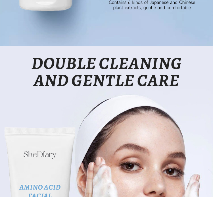 Amino Acid Facial Cleanser Styling 4