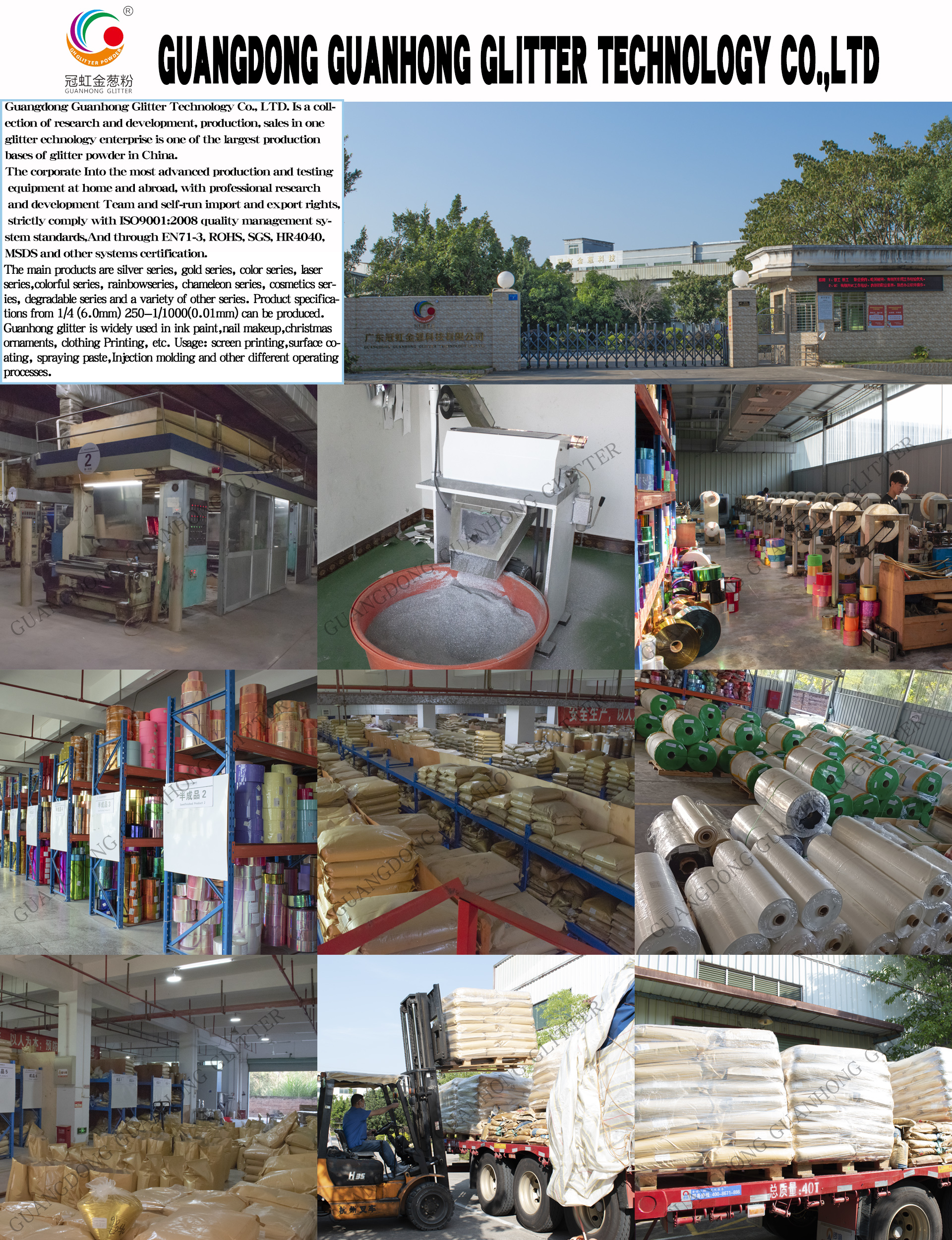 Glitter Powder Production Facility 1