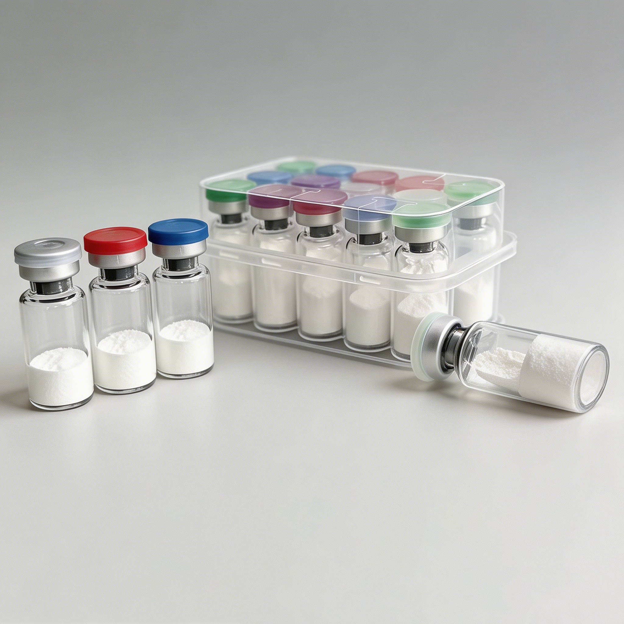 Factory 99% Purity GHK-CU Peptides Cosmetic Grade Lyophilized Powder High Quality