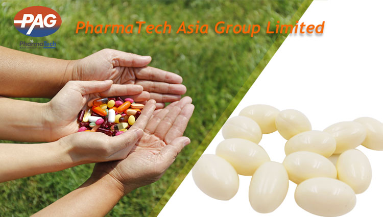 Food Grade Vitamina Biotin Coconut Oil Softgel Capsule for Hair Nail and Skin