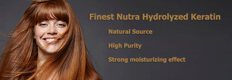 Hydrolyzed Keratin Powder Header Image