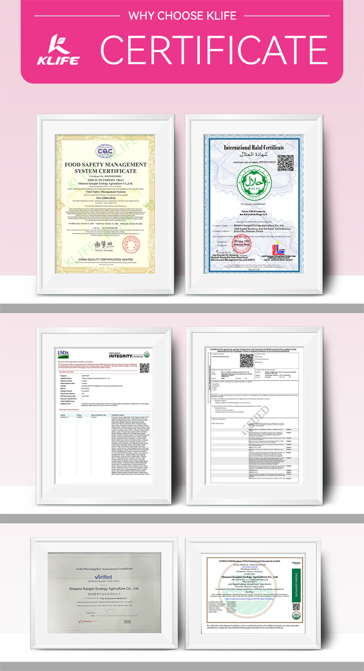 Quality Certificate