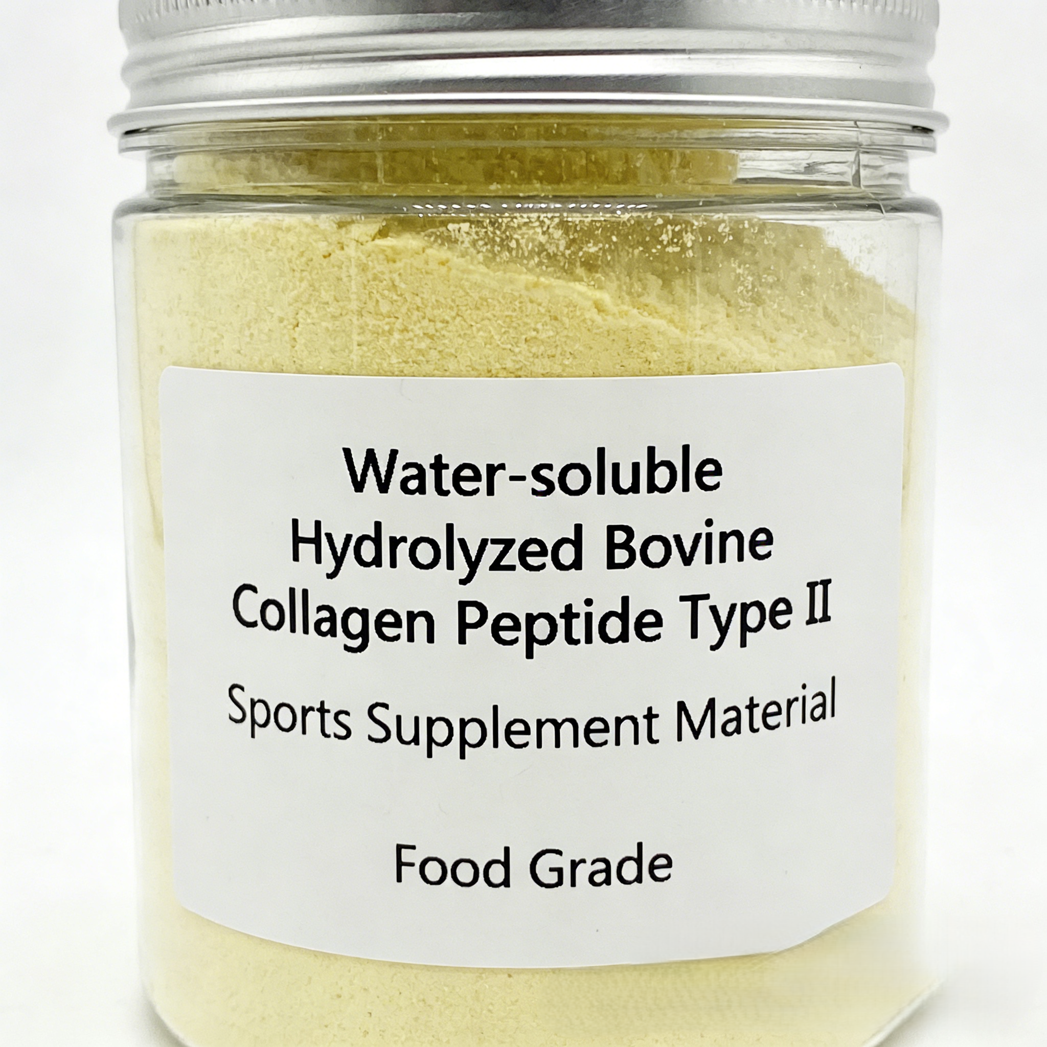 Cosmetics Ingredients Water Dissolve Hydrolyzed Bovine Collagen Peptide Type Ll Sports Supplement Material Food Grade