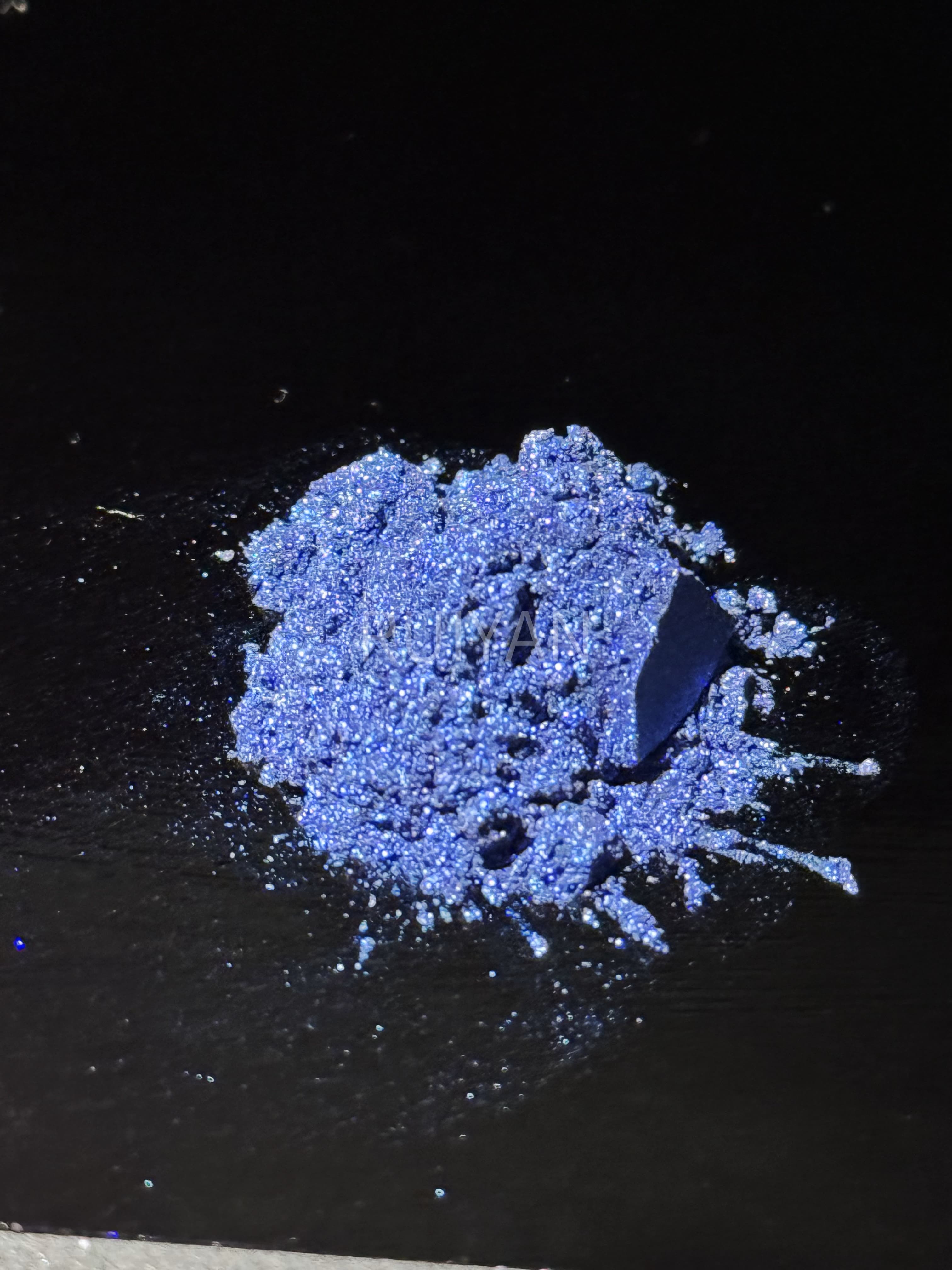 Free Sample Shanghai Ruiyan Bulk 64 Colors Cosmetic Grade Mica Powder Titanium Chromium Pigment for Nail Polish and Eyeshadow