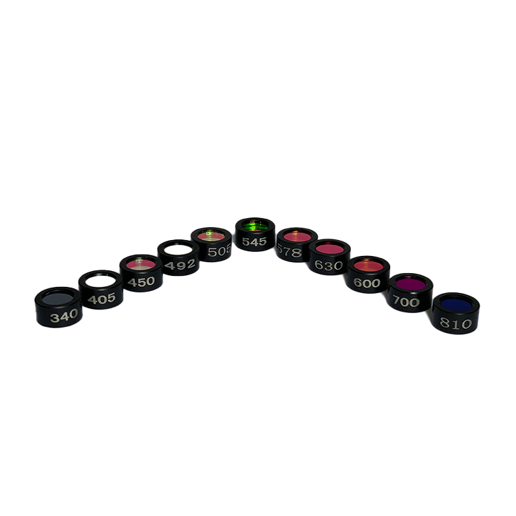 Kingki Biochemical Detection 340nm Enzyme Standard UV Band Pass Optical Glass Light Filter