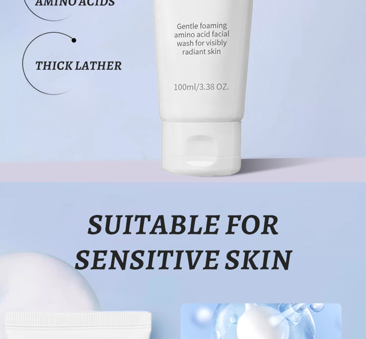 Amino Acid Facial Cleanser Styling 2