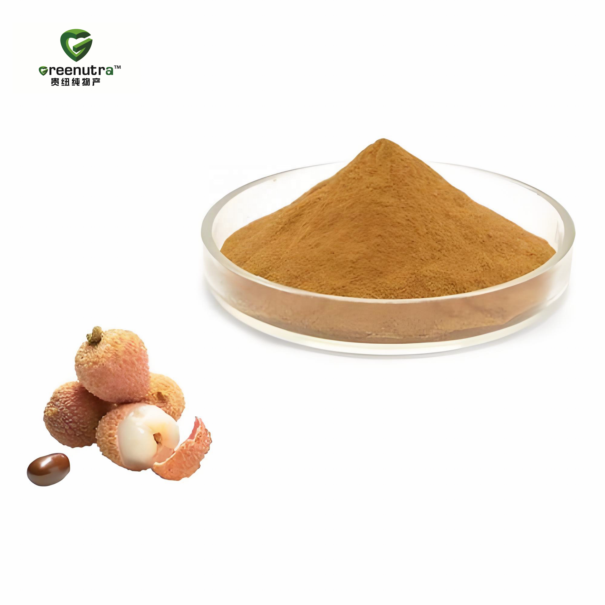 Lychee Extract Cosmetic Grade and Lychee Extract Powder with Litchi Extract for Beauty Products and Functional Foods