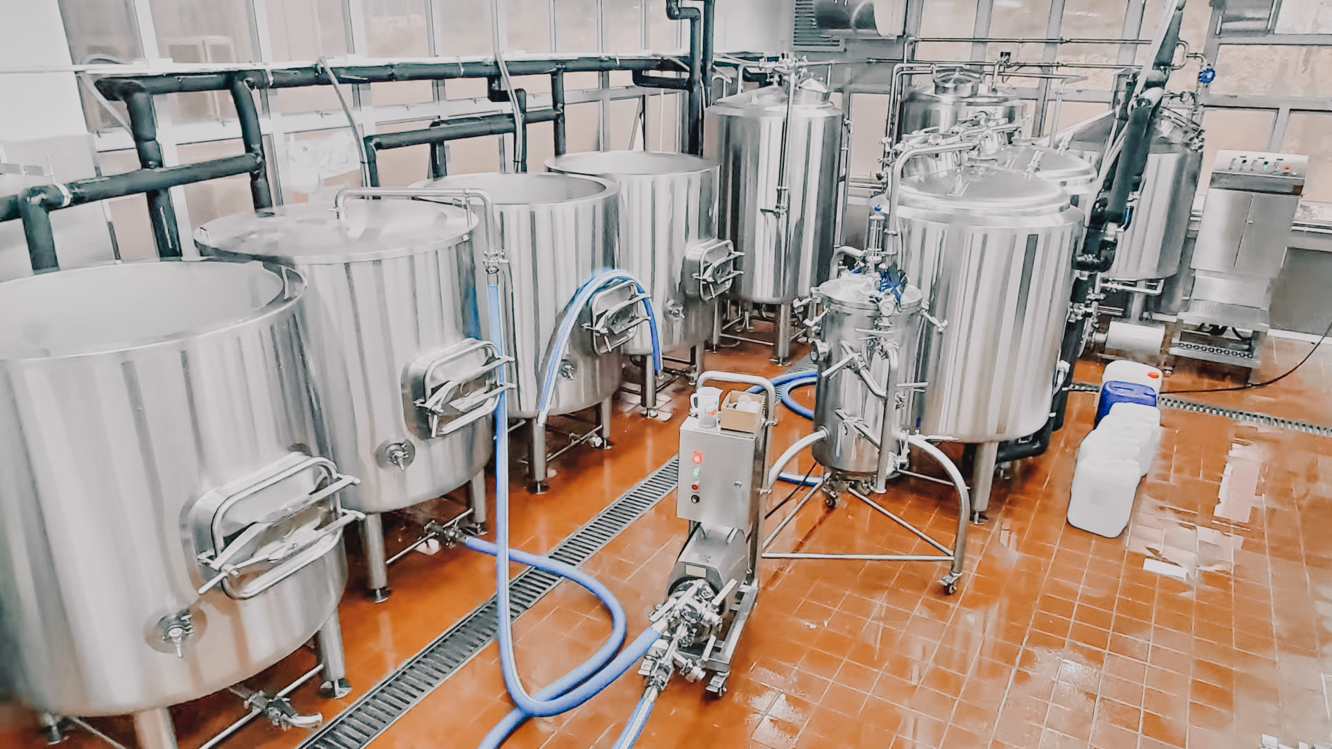 1000L Kombucha Brewing System