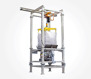 Ton bag feeding station