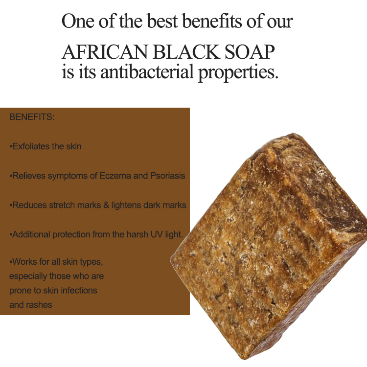 Manufacturing Black African Soap Skin Care Deep Cleansing Dark Spot Remover Beauty Brightening Bleaching Facial Body Soaps 100g
