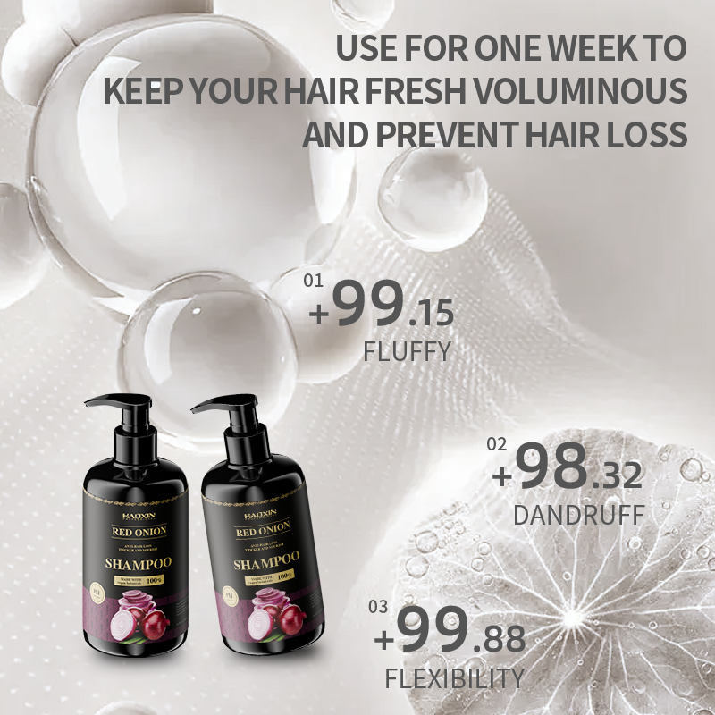 Clinical Red Onion Hair Growth Set | Biotin Formula &amp; Rosemary Infusion | Non-Greasy Scalp Therapy | PH Balanced Anti-Loss