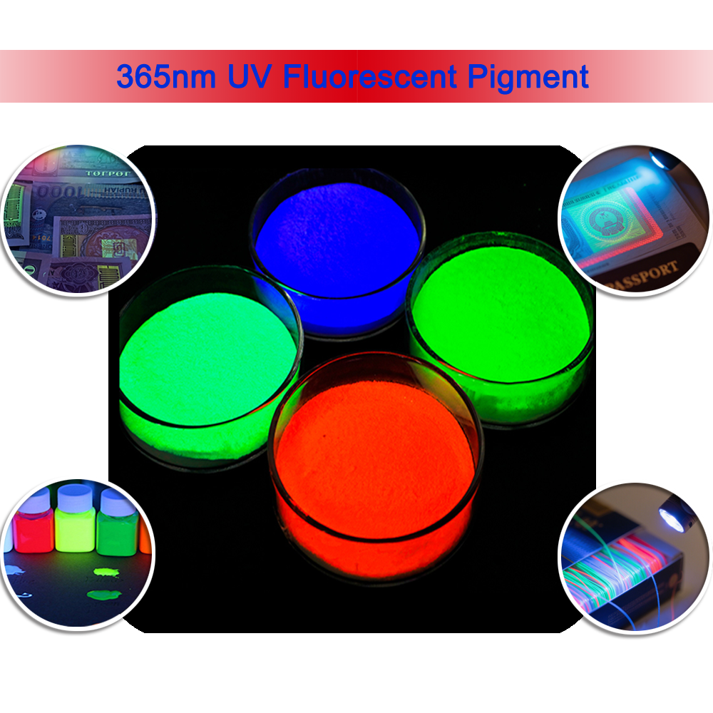 Invisible Sunlight 365nm/254nm Fluorescent UV Organic Powder Anti-Counterfeiting Pigment for Security Anti-counterfeiting Ink