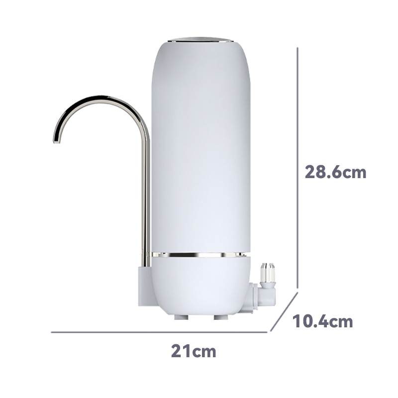Manual Household Counter-Top Ultrafiltration Water Purifier Water Filter For UF Filter Removing Chlorine Taste And Odor
