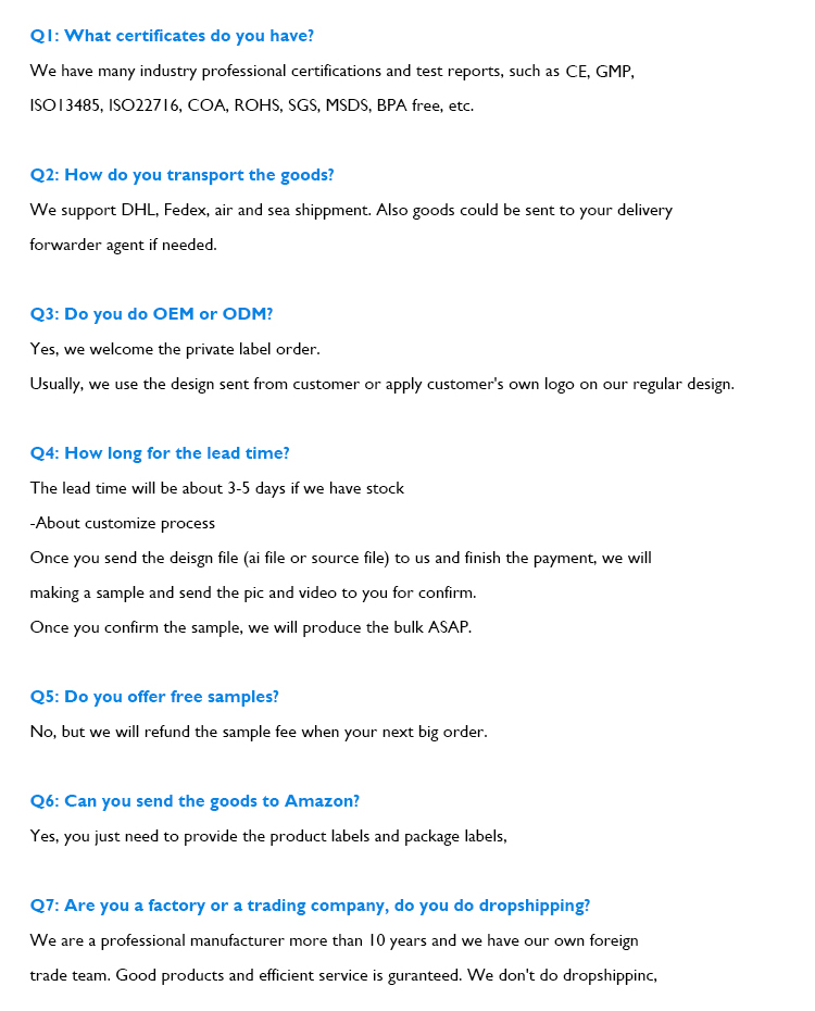 FAQ Overview