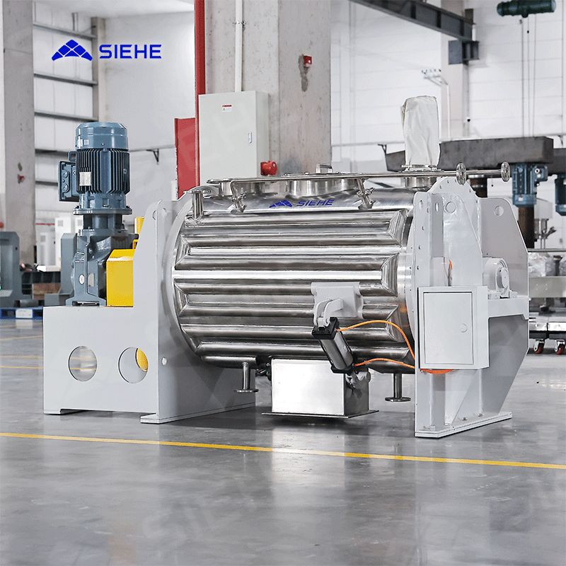 Surfactants Detergents Solid Powder Additives 150T Per Day Production Equipment Horizontal Plough Multi-Phase Blending Mixer