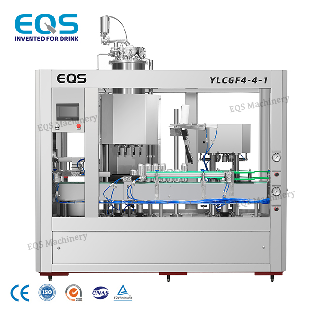 Can Beer Beverage Aluminum Can Filling Seaming Machine