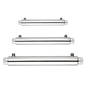 UV Ultraviolet Sterilizer Water Purifier 304 Stainless Steel Flow Type UV Water Sterilizer For Water Treatment